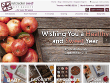 Tablet Screenshot of nutcrackersweet.com